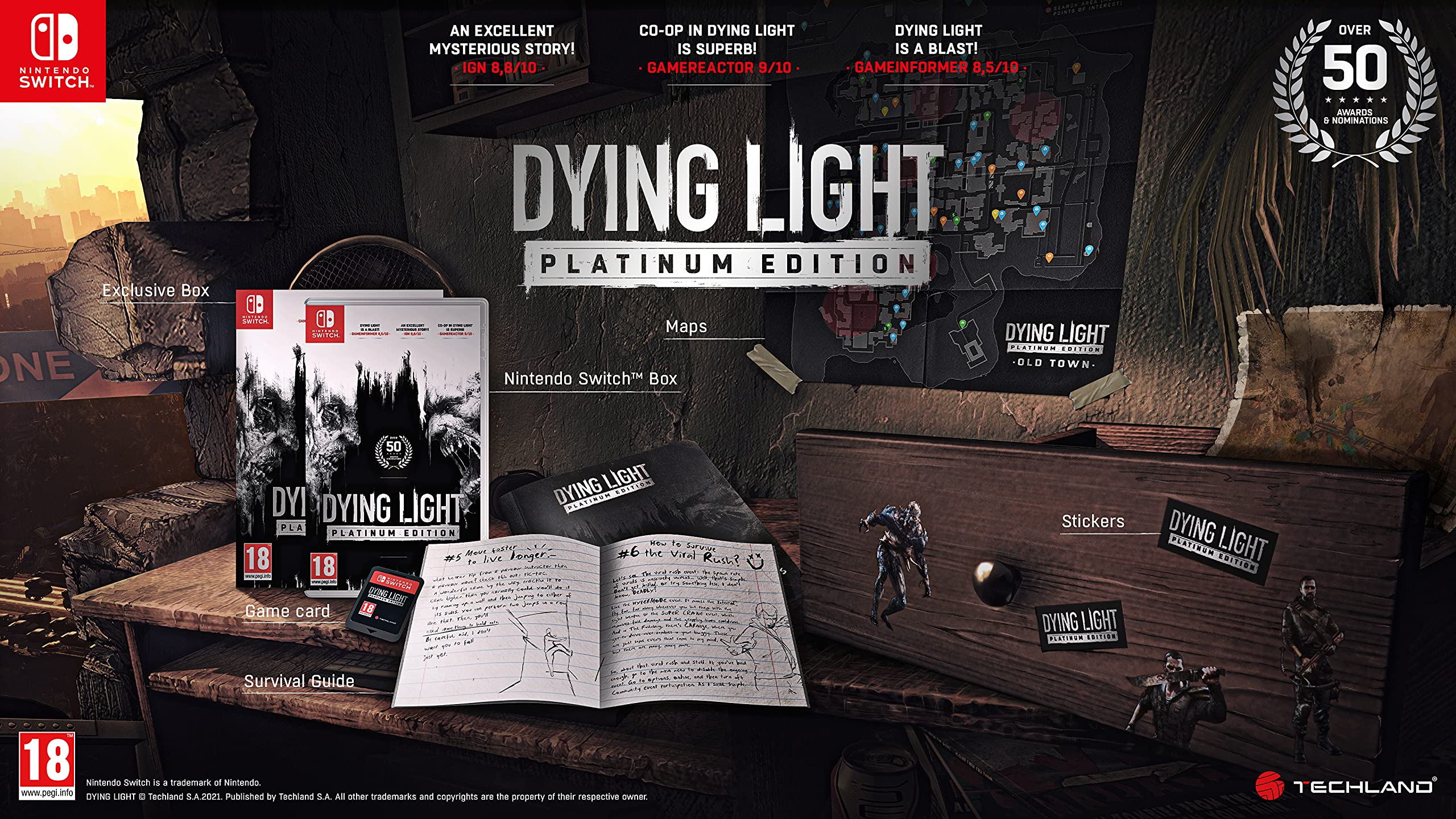 Nintendo Switch DYING LIGHT PLATINUM EDITION Dying Light Platinum Edition (Nintendo Switch) : Amazon.ca: Video